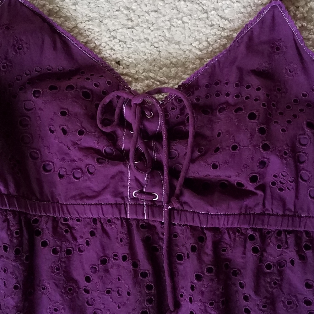 ✨️LAST CHANCE✨️ AE Hand Dyed Eyelet Bralette - Picture 2 of 7